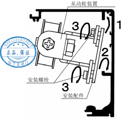 鬆下黄片大全下载從動輪安裝